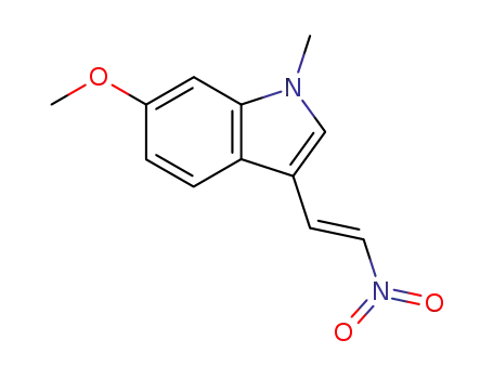 (E)-6-methoxy-1-methyl-3-(2-nitrovinyl)indole