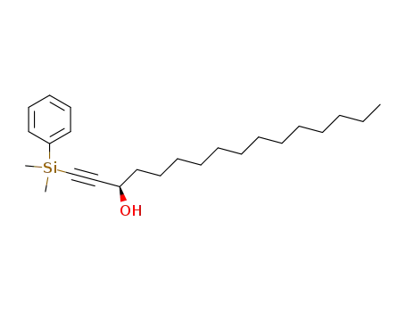 (R)-1-(Dimethyl-phenyl-silanyl)-hexadec-1-yn-3-ol