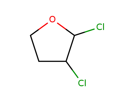 Molecular Structure of 3511-19-1 (2,3-Dichlorotetrahydrofuran)
