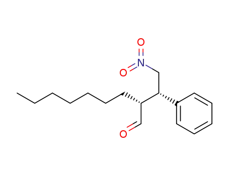 (R)-2-((S)-2-nitro-1-phenylethyl)nonanal