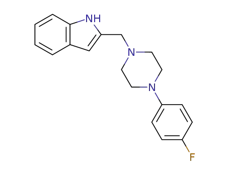 2-((4-(4-fluorophenyl)piperazine-1-yl)methyl)-1H-indole