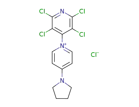 1-(4-pyrrolidino)-[2,3,5,6-tetrachloropyridin-4-yl]-pyridinium chloride