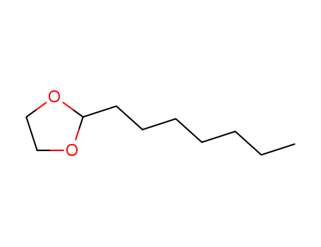 Molecular Structure of 4359-57-3 (2-HEPTYL-1,3-DIOXALANE OCTANAL GLYCOL ACETAL)