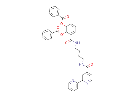 1-N-[(4'-methyl-2,2'-bipyridyl)-4-carboxy]-4-N'-(2,3-dibenzyloxybenzoyl)-1,4-diaminobutane
