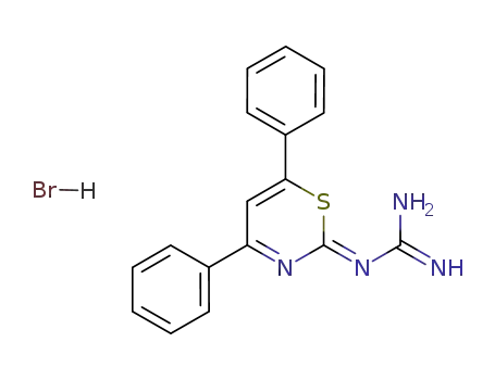 (4,6-diphenyl-2H-1,3-thiazin-2-ylidene)guanidine hydrobromide
