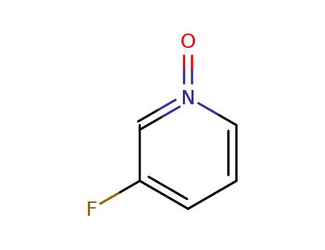 Molecular Structure of 695-37-4 (3-FLUOROPYRIDINE N-OXIDE)