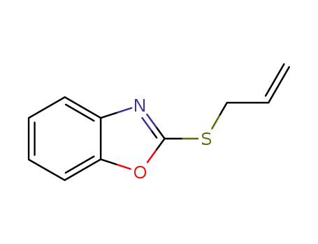 Molecular Structure of 50463-17-7 (2-(prop-2-en-1-ylsulfanyl)-1,3-benzoxazole)