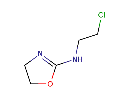 Molecular Structure of 71353-16-7 (2-Oxazolamine, N-(2-chloroethyl)-4,5-dihydro-)