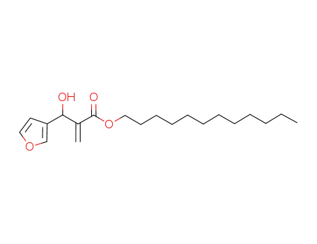 dodecyl 2-(furan-3-yl(hydroxy)methyl)acrylate