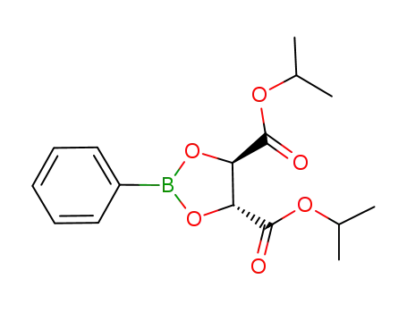 (4R,5R)-diisopropyl-2-phenyl-1,3,2-dioxaborolane-4,5-dicarboxylate