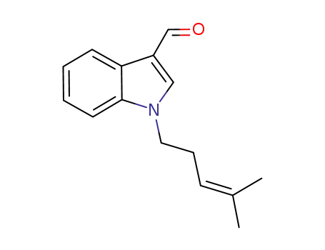 1-(4-methyl-3-pentenyl)indole-3-carbaldehyde