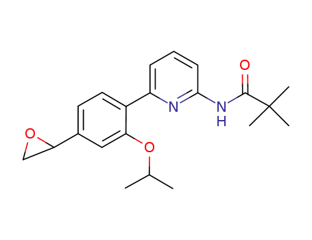 N-t-butylcarbonyl-6-(2-isopropoxy-4-oxiranylphenyl)-pyridin-2-ylamine