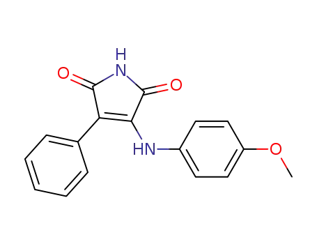 3-[(4-methoxyphenyl)amino]-4-phenyl-1H-pyrrole-2,5-dione