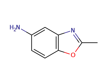 Molecular Structure of 72745-76-7 (2-METHYL-1,3-BENZOXAZOL-5-AMINE)