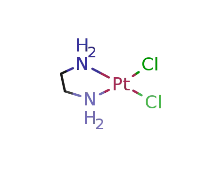 Molecular Structure of 14096-51-6 (DICHLORO(ETHYLENEDIAMINE)PLATINUM(II))
