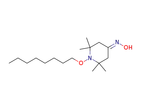 1-octyloxy-2,2,6,6-tetramethylpiperidin-4-one oxime