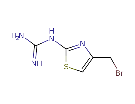 2-guanidino-4-bromomethylthiazole