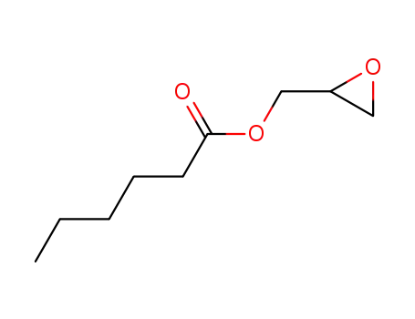 Molecular Structure of 17526-74-8 (Hexanoic acid oxiranylmethyl ester)