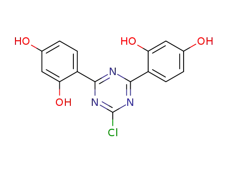 4-[4-chloro-6-(2,4-dihydroxyphenyl)-1,3,5-triazin-2-yl]benzene-1,3-diol