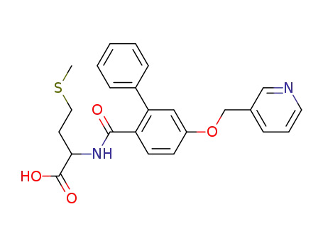 [4-(pyridin-3-ylmethyloxy)-2-phenylbenzoyl]methionine