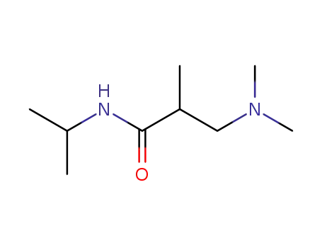 3-dimethylamino-2-methyl-N-isopropylpropanamide