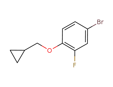 4-Bromo-1-cyclopropylmethoxy-2-fluoro-benzene