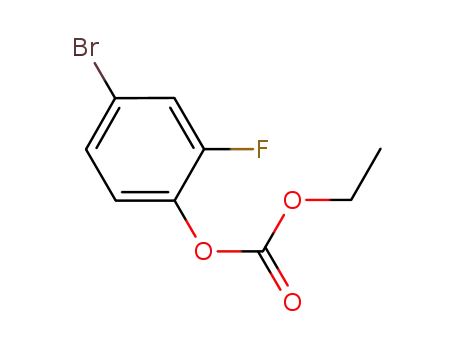 4-bromo-2-fluorophenyl ethyl carbonate