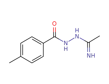 4-methyl-benzoic acid N'-(1-imino-ethyl)-hydrazide
