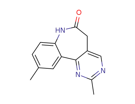 5,7-dihydro-2,10-dimethyl-6H-pyrimido[5,4-d][1]benzazepin-6-one