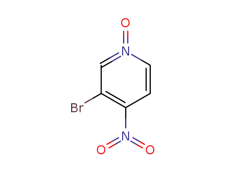 Molecular Structure of 1678-49-5 (3-BROMO-4-NITROPYRIDINE N-OXIDE)
