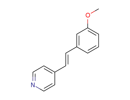 1-(4-pyridyl)-2-(3-methoxyphenyl)ethene