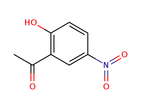 Molecular Structure of 1450-76-6 (2'-HYDROXY-5'-NITROACETOPHENONE)