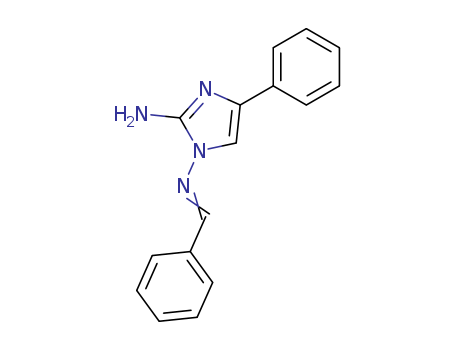 4-phenyl-N~1~-[(1E)-phenylmethylene]-1H-imidazole-1,2-diamine