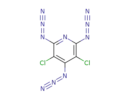 3,5-dichloro-2,4,6-triazido-pyridine