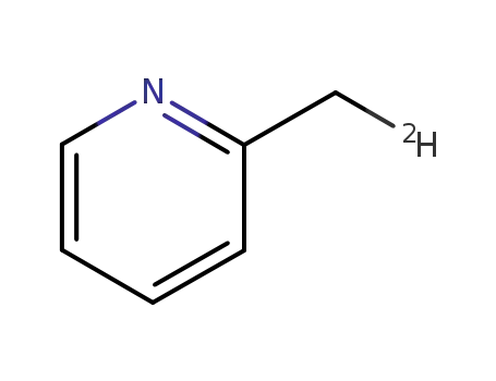 2-{α-D1}-methylpyridine