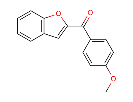 Molecular Structure of 63157-19-7 (Methanone, 2-benzofuranyl(4-methoxyphenyl)-)