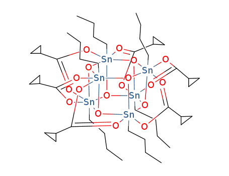 hexameric n-butyloxotin cyclopropanoate