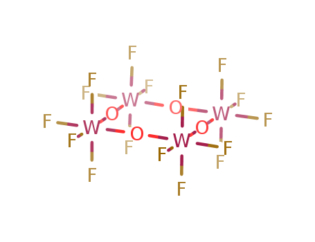 Tungsten fluoride oxide