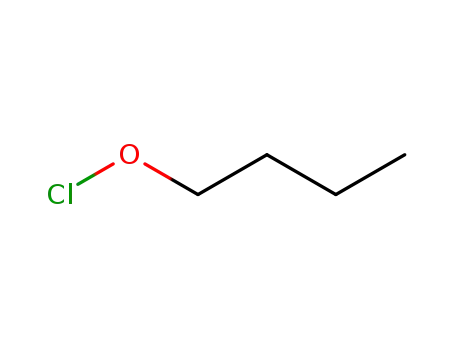 Molecular Structure of 5923-22-8 (Hypochlorous acid, butyl ester)