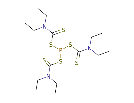 tris(diethylthiocarbamato-S,S')phosphorus(III)