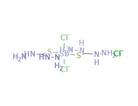 dichloro-bis(thiocarbohydrazide)-antimony chloride