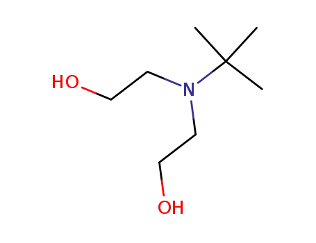 Molecular Structure of 2160-93-2 (N-TERT-BUTYLDIETHANOLAMINE)