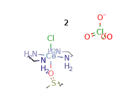 trans-chloro(dimethyl sulfoxide)bis(ethylenediamine)cobalt(III) perchlorate