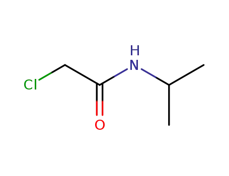 Molecular Structure of 2895-21-8 (N-ISOPROPYL-2-CHLOROACETAMIDE)