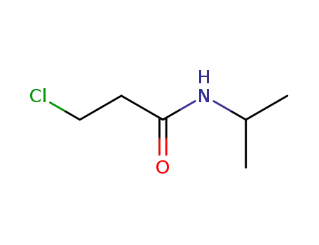 Molecular Structure of 22813-48-5 (3-CHLORO-N-ISOPROPYLPROPANAMIDE)