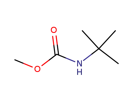 Molecular Structure of 27701-01-5 (Carbamic acid, (1,1-dimethylethyl)-, methyl ester)