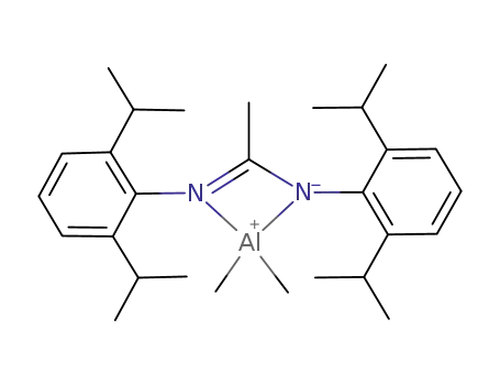(MeC(N-(2,6-diisopropylphenyl))2)AlMe2