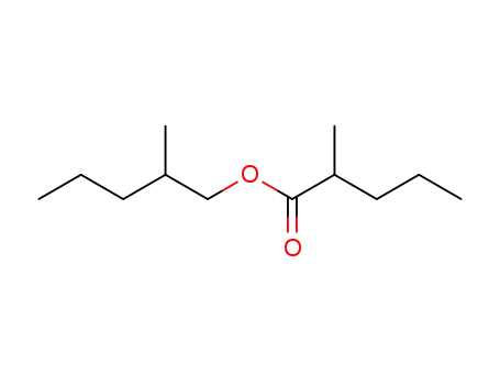 Molecular Structure of 90397-38-9 (2-Methylpentyl 2-methylvalerate)