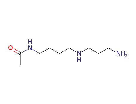 Molecular Structure of 13431-24-8 (N(8)-acetylspermidine)