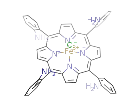 5α,10β,15α,20β-tetrakis(2-aminophenyl)porphyrinatoiron(III) chloride